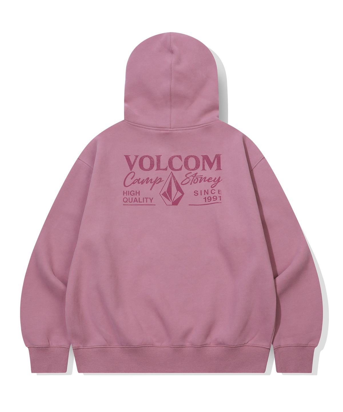 볼컴(VOLCOM) 볼컴 캠프 기모 후드(다크 퍼플)