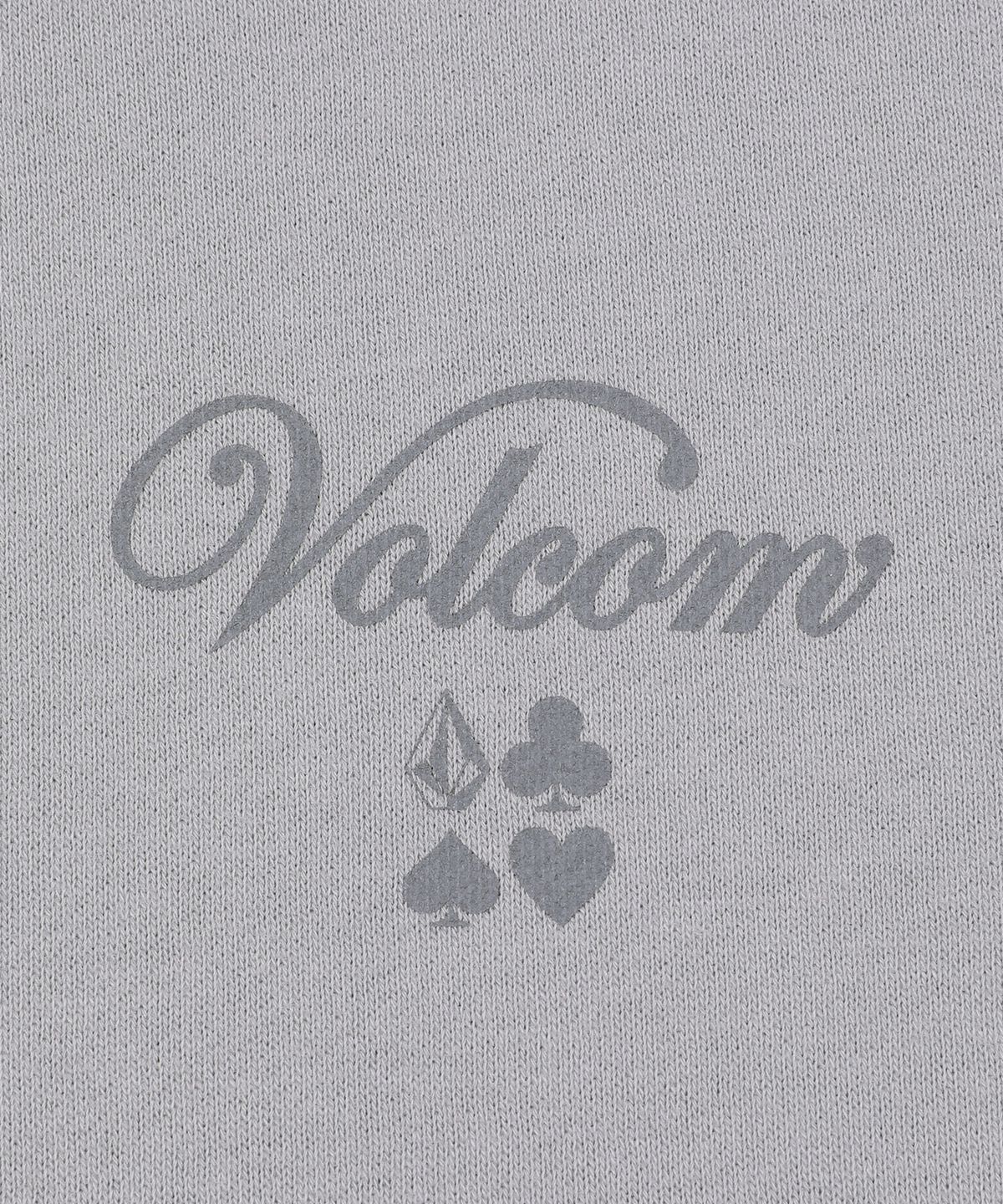 볼컴(VOLCOM) 어드레스 체커 기모 후드(라이트 그레이)