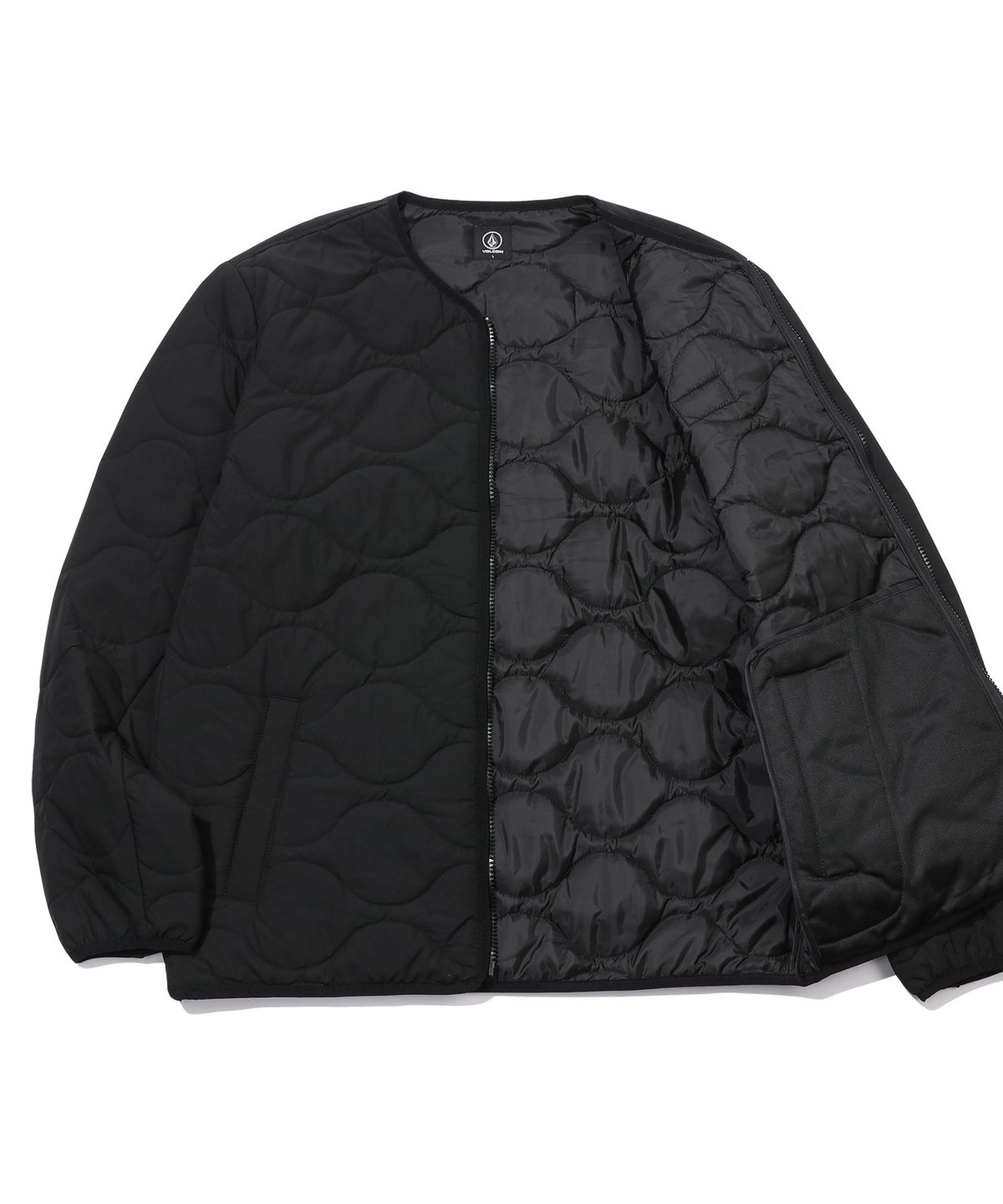 볼컴(VOLCOM) 스노우 앤 서프 퀼팅 점퍼(블랙)