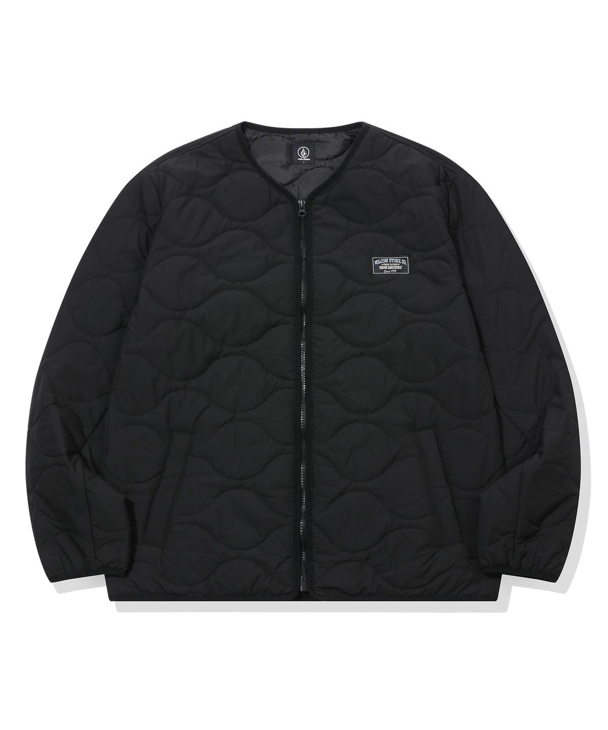 볼컴(VOLCOM) 스노우 앤 서프 퀼팅 점퍼(블랙)