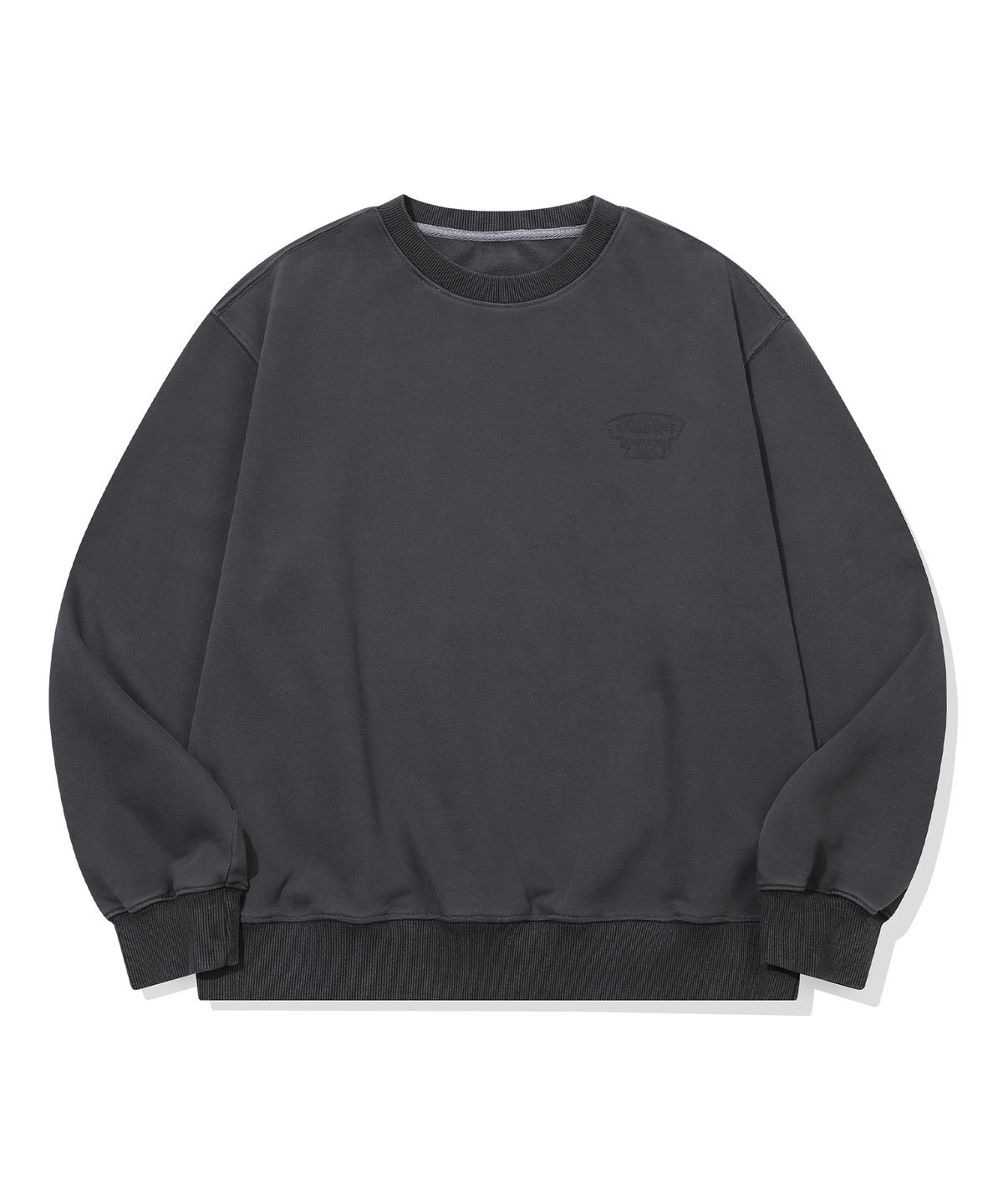 볼컴(VOLCOM) 캘리포니아 가먼트 다잉 맨투맨(차콜)
