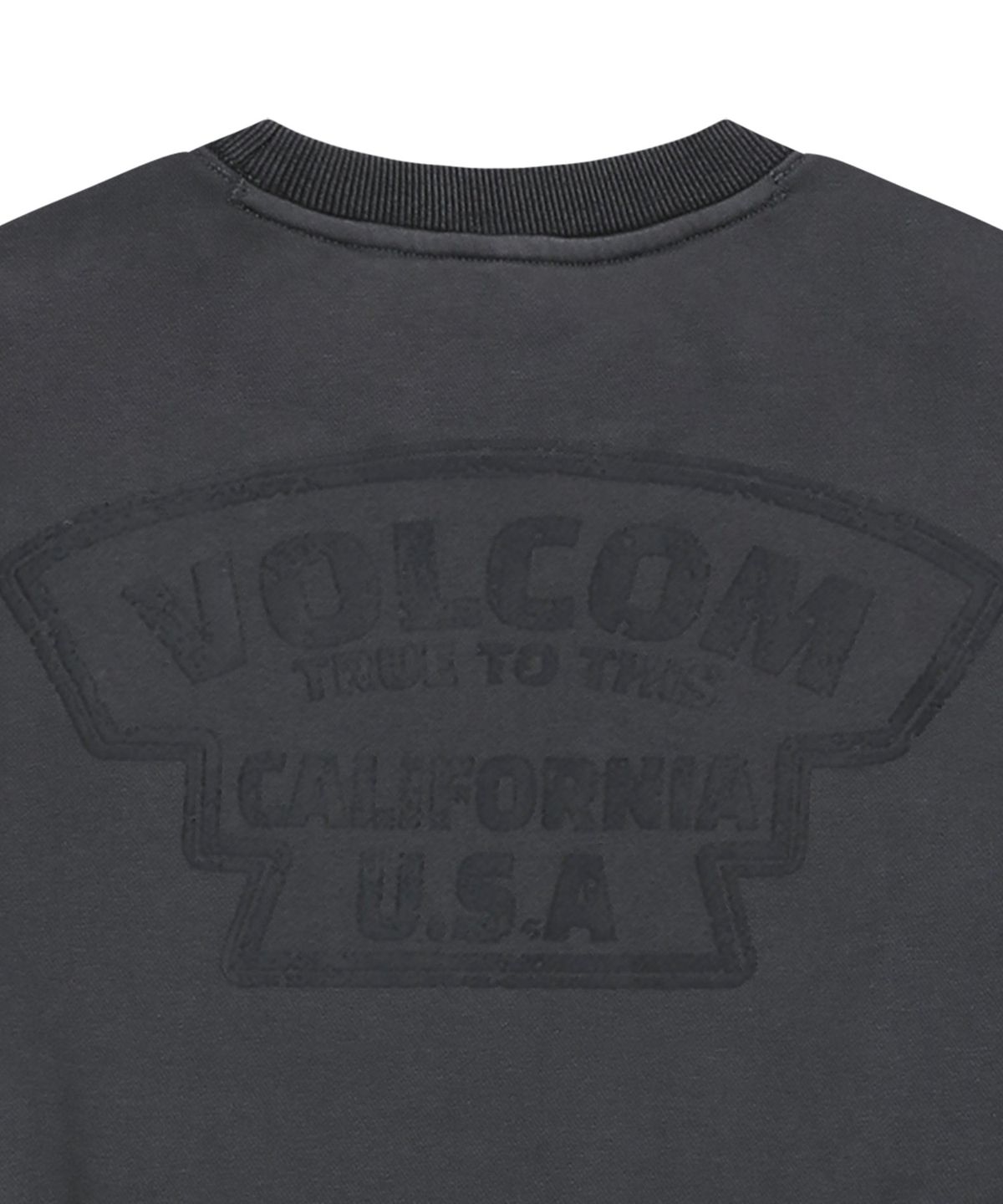 볼컴(VOLCOM) 캘리포니아 가먼트 다잉 맨투맨(차콜)