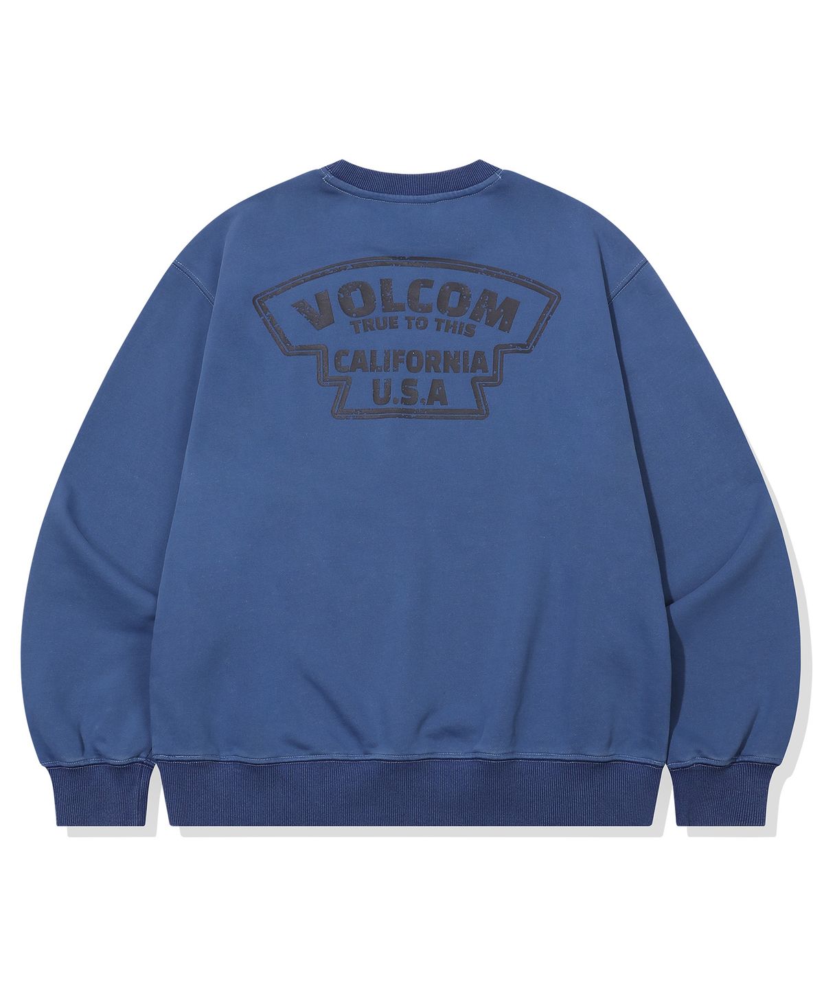 볼컴(VOLCOM) 캘리포니아 가먼트 다잉 맨투맨(다크 네이비)