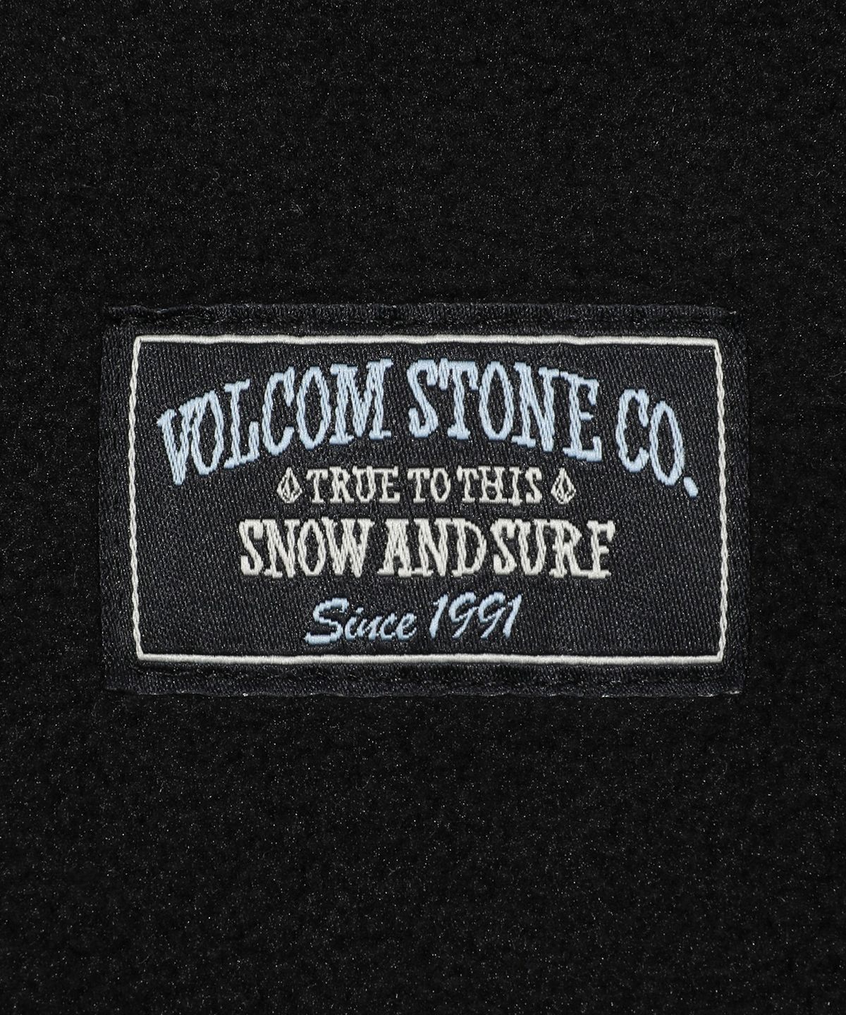 볼컴(VOLCOM) 스노우 앤 서프 플리스 집업(블랙)