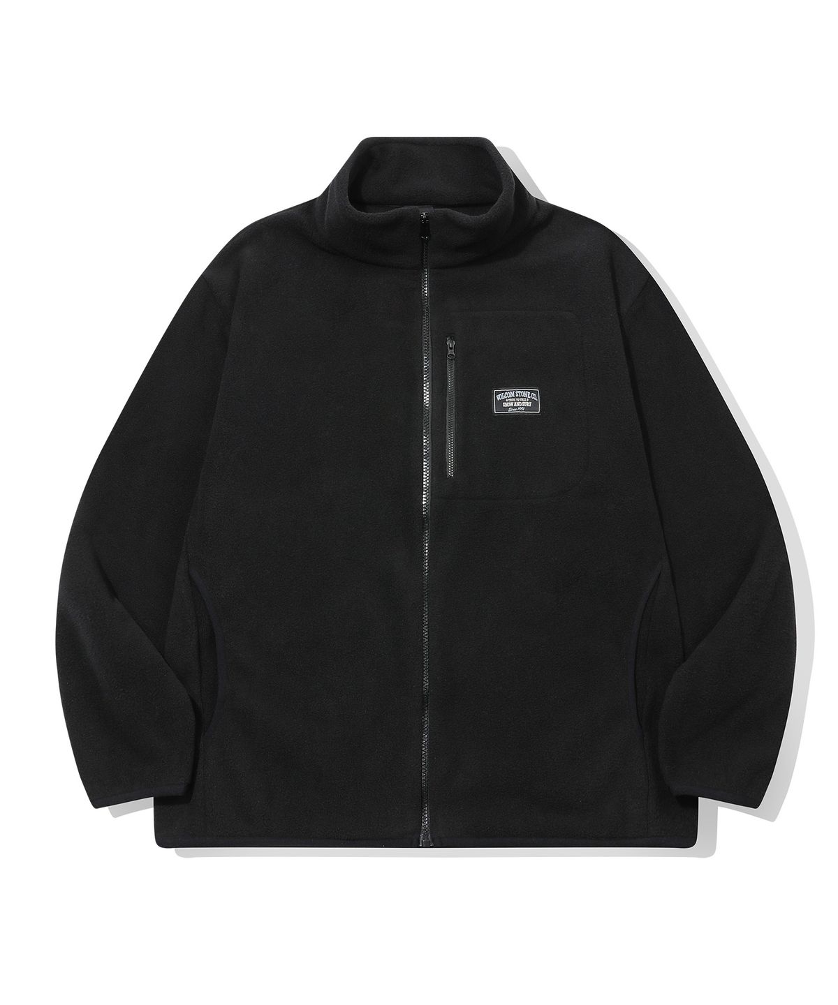 볼컴(VOLCOM) 스노우 앤 서프 플리스 집업(블랙)