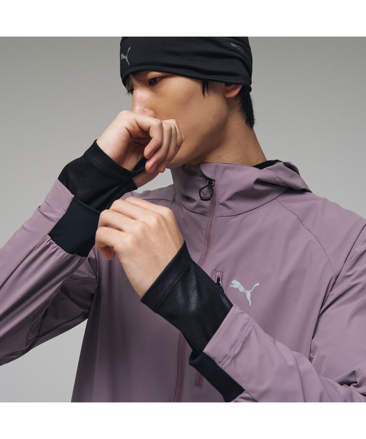 푸마(PUMA) 폴라텍 러닝 자켓 M Hybrid Running Jacket (52971702)