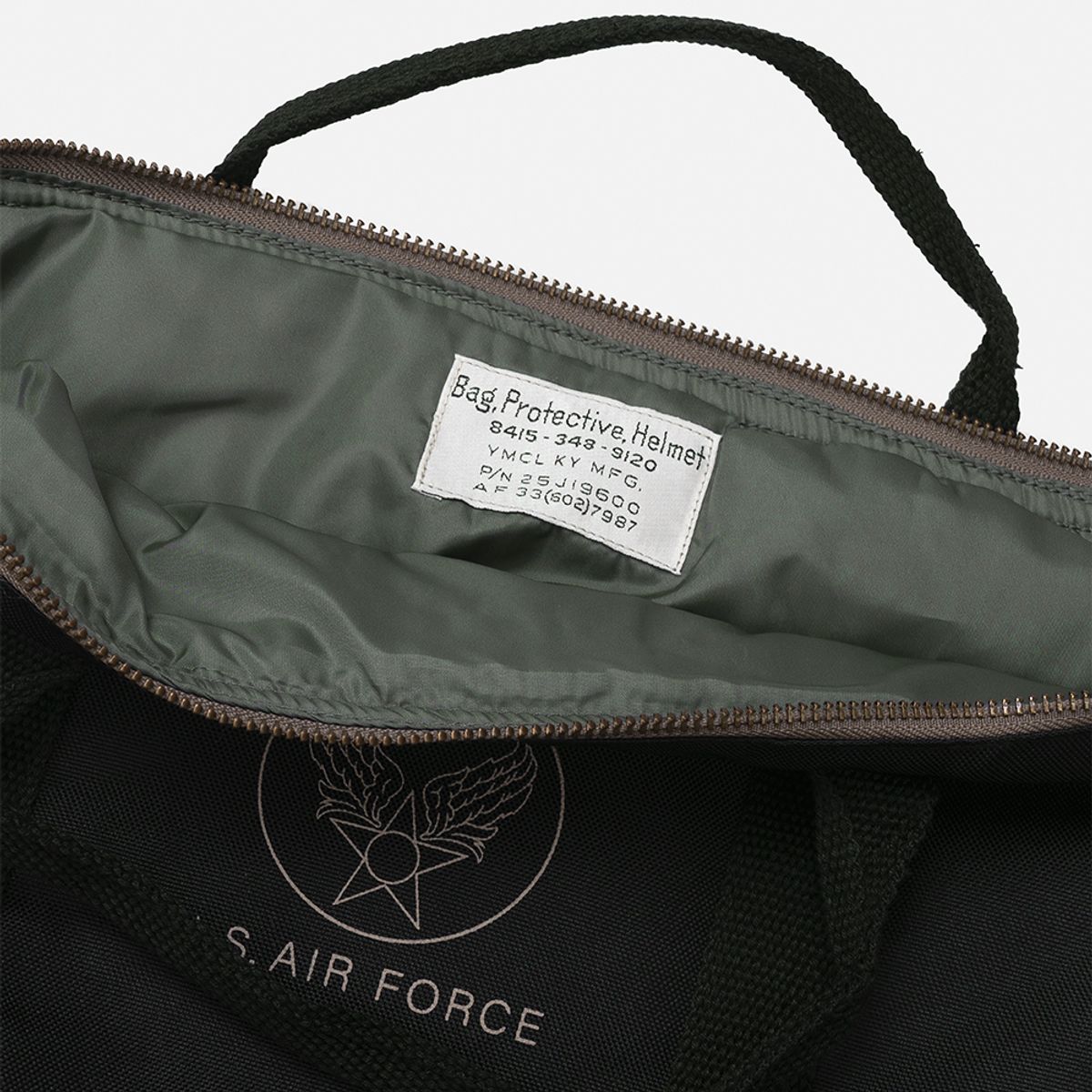 와이엠씨엘케이와이(YMCL KY) USAF Type 50s Helmet Bag Stencil - Black