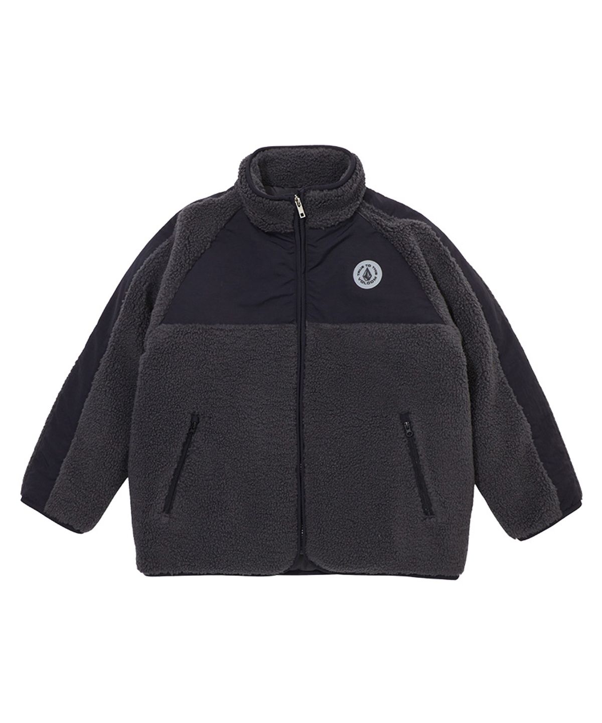 볼컴 키즈(VOLCOM KIDS) 컬러 배색 덤플퍼 점퍼 D5W010