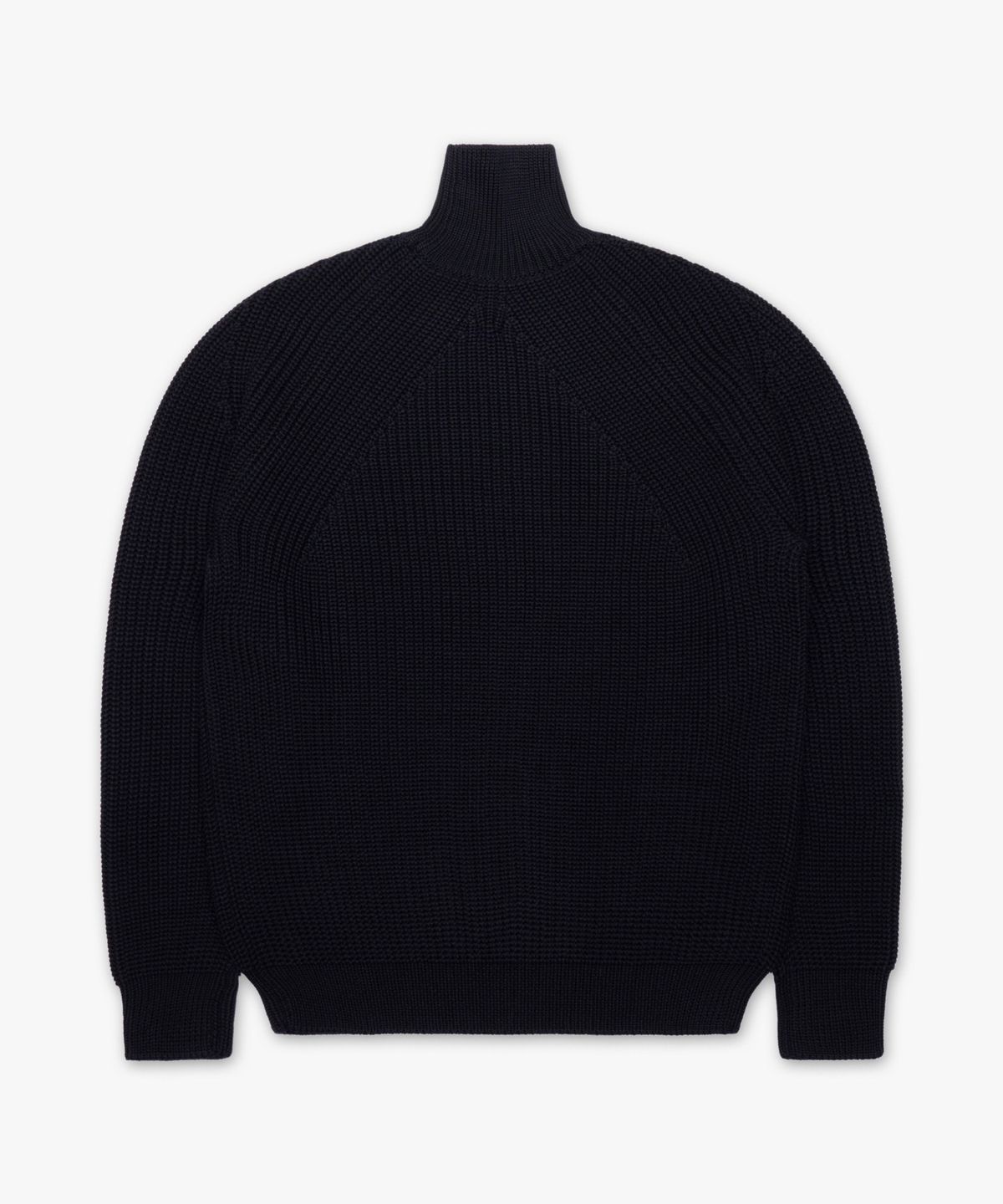 바토너(BATONER) 시그니처 터틀넥 니트 - 블랙 / BN-25AW-11BLACK