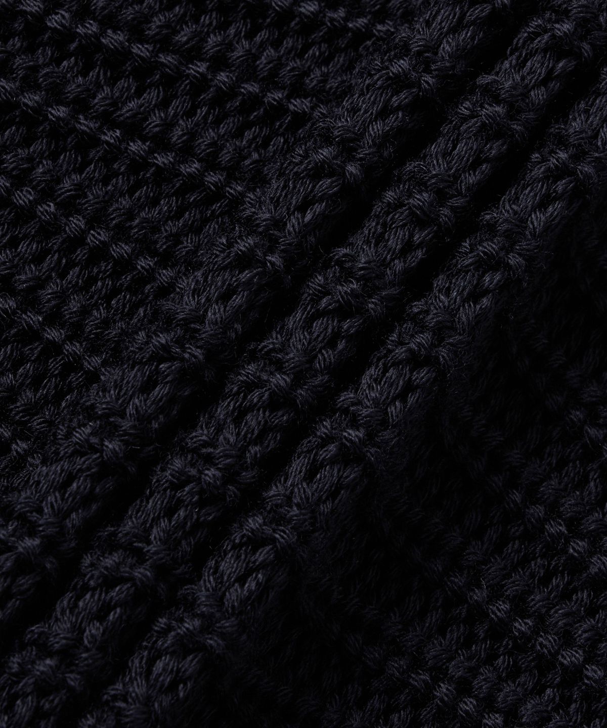 바토너(BATONER) 시그니처 터틀넥 니트 - 블랙 / BN-25AW-11BLACK
