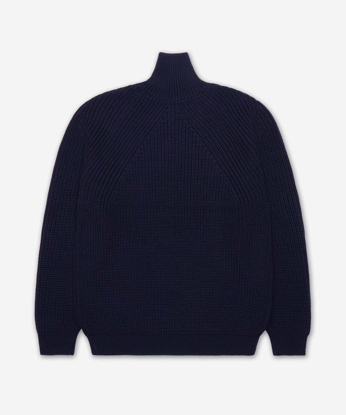 바토너(BATONER) 시그니처 터틀넥 니트 - 네이비 / BN-25AW-11NAVY