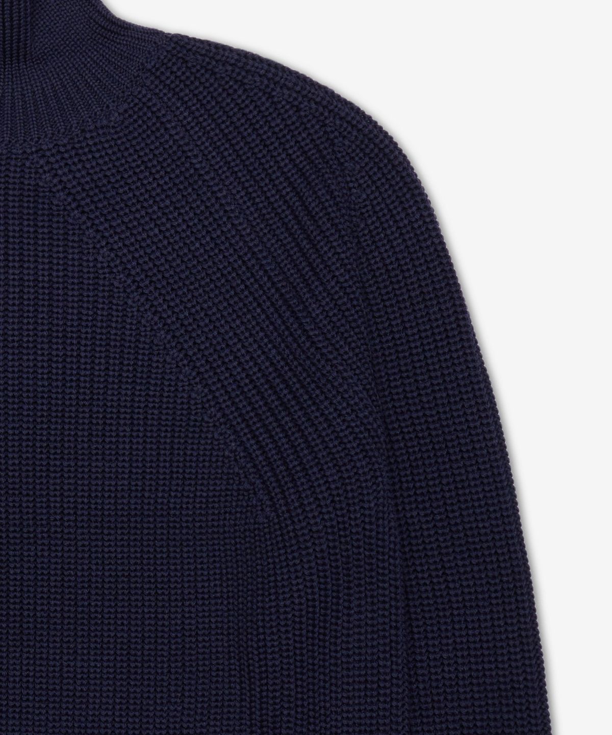 바토너(BATONER) 시그니처 터틀넥 니트 - 네이비 / BN-25AW-11NAVY