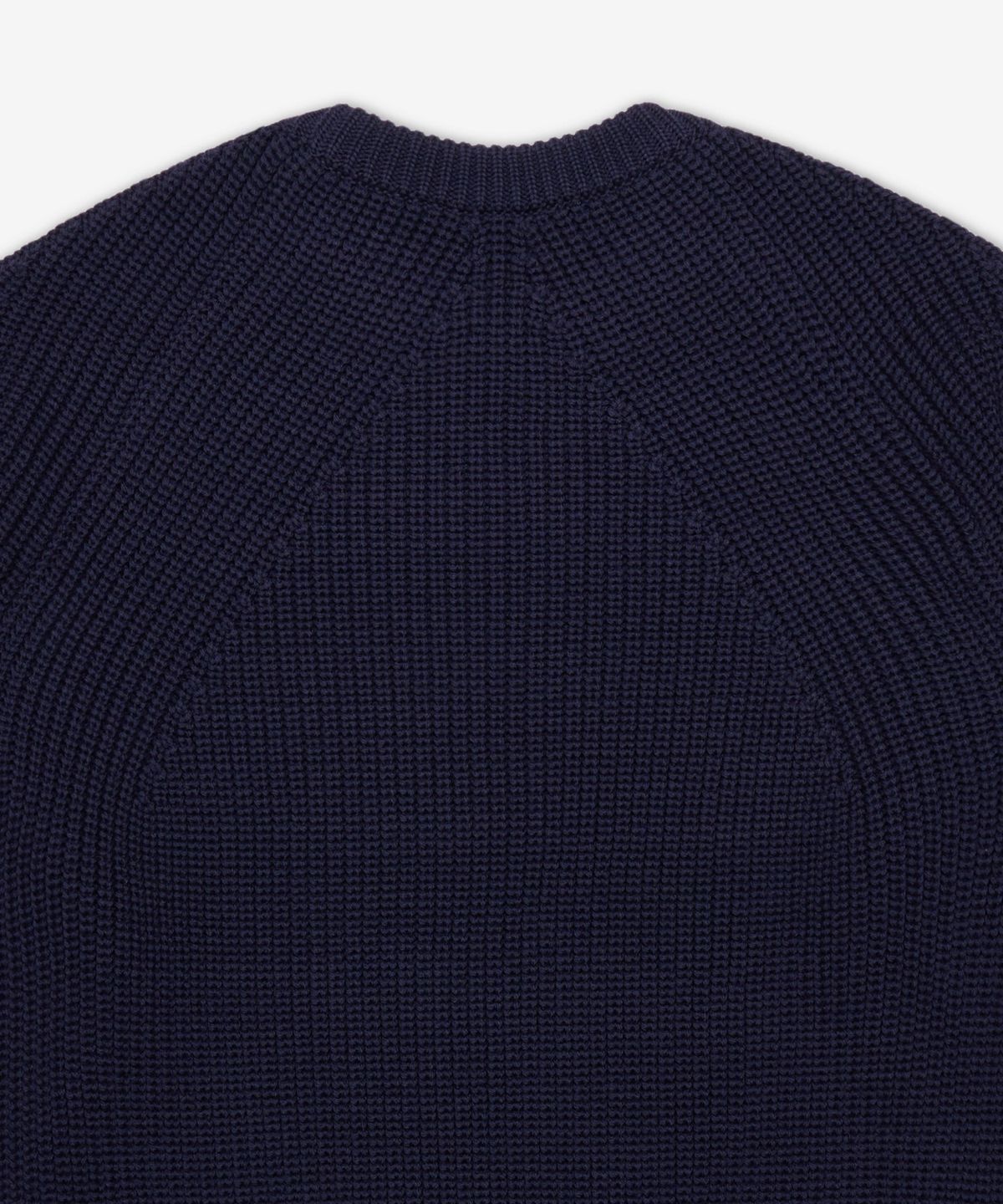 바토너(BATONER) 시그니처 크루넥 니트 - 네이비 / BN-25AW-10NAVY