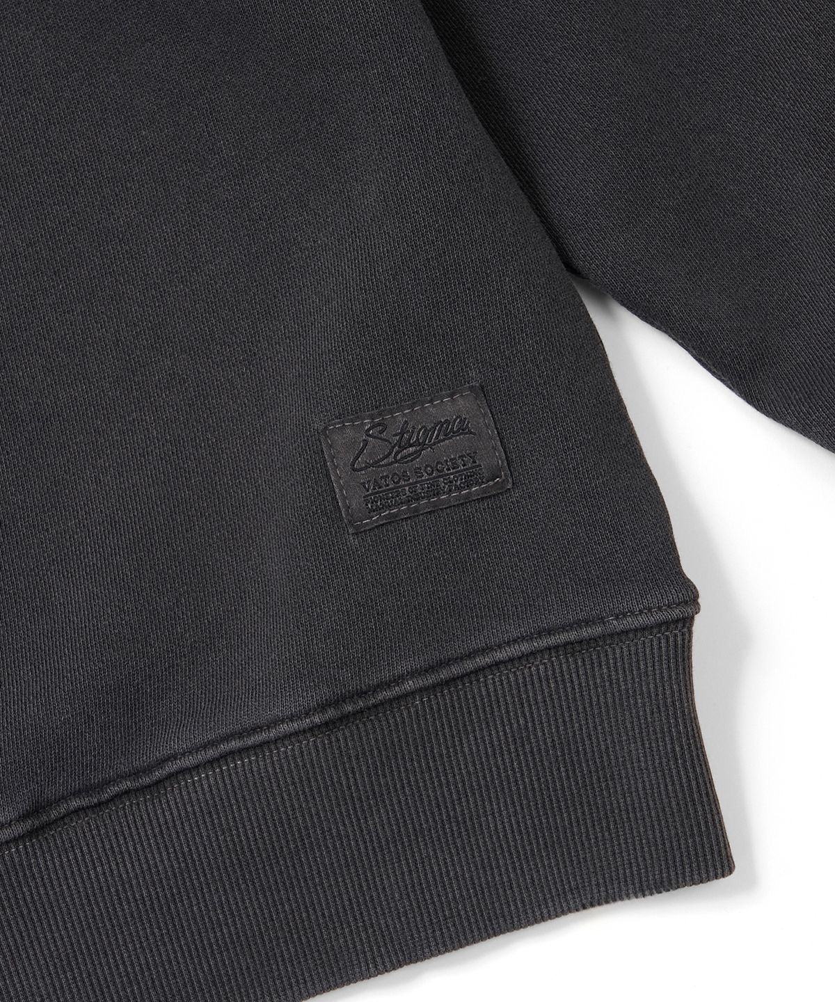 스티그마(STIGMA) PIGMENT ML CREWNECK CHACOAL