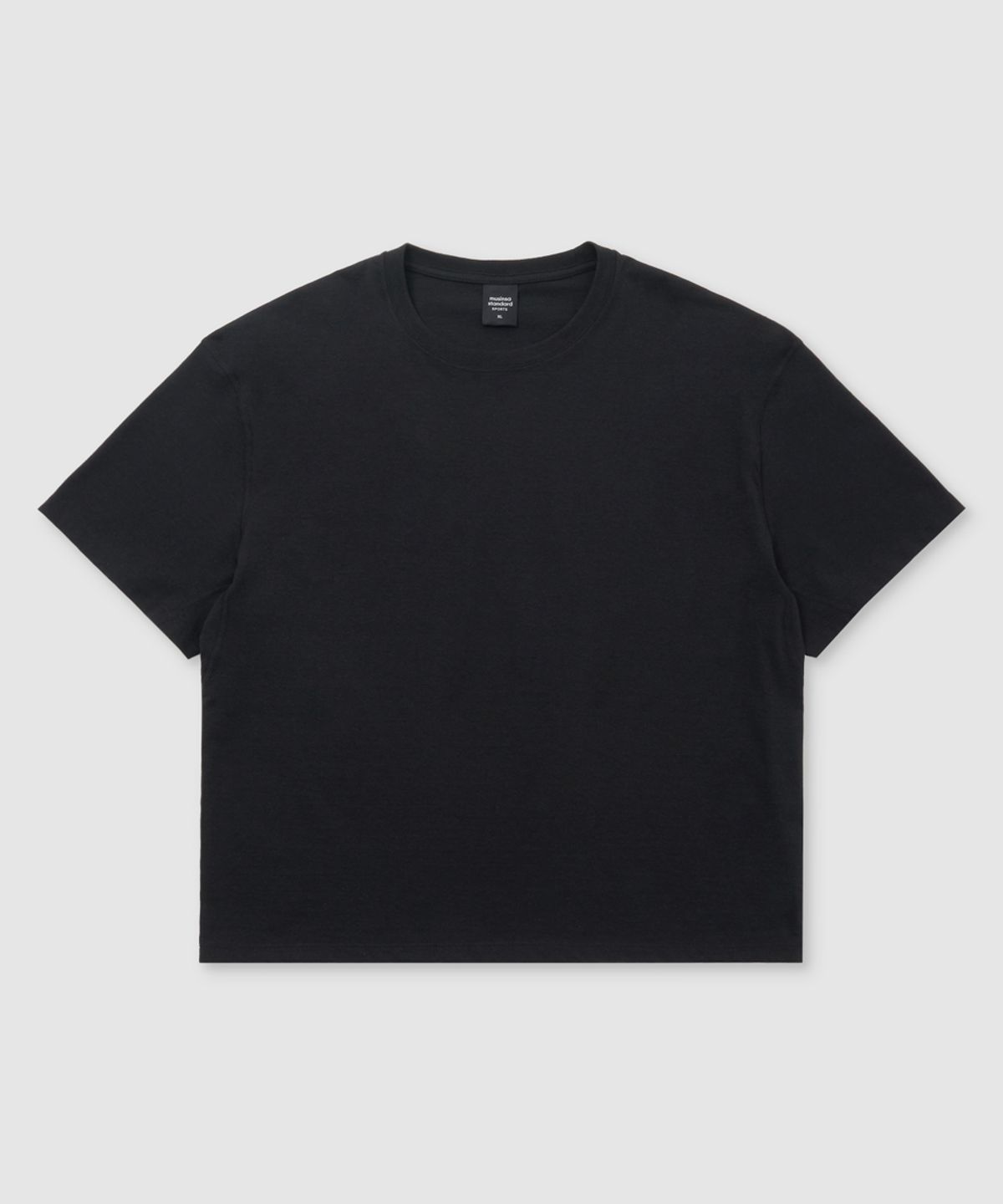 무신사 스탠다드 스포츠(MUSINSA STANDARD SPORTS) 코튼 루즈핏 크롭 숏슬리브 (4color)