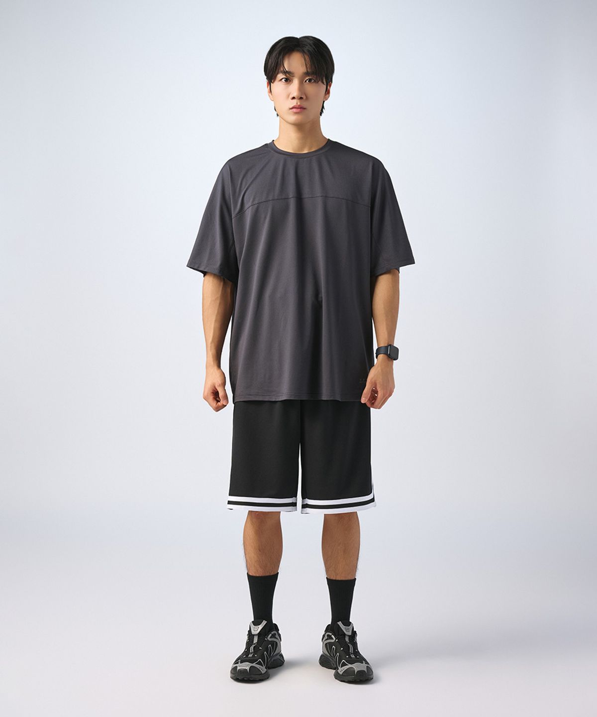 무신사 스탠다드 스포츠(MUSINSA STANDARD SPORTS) 드라이액트 오버핏 숏슬리브 (3color)