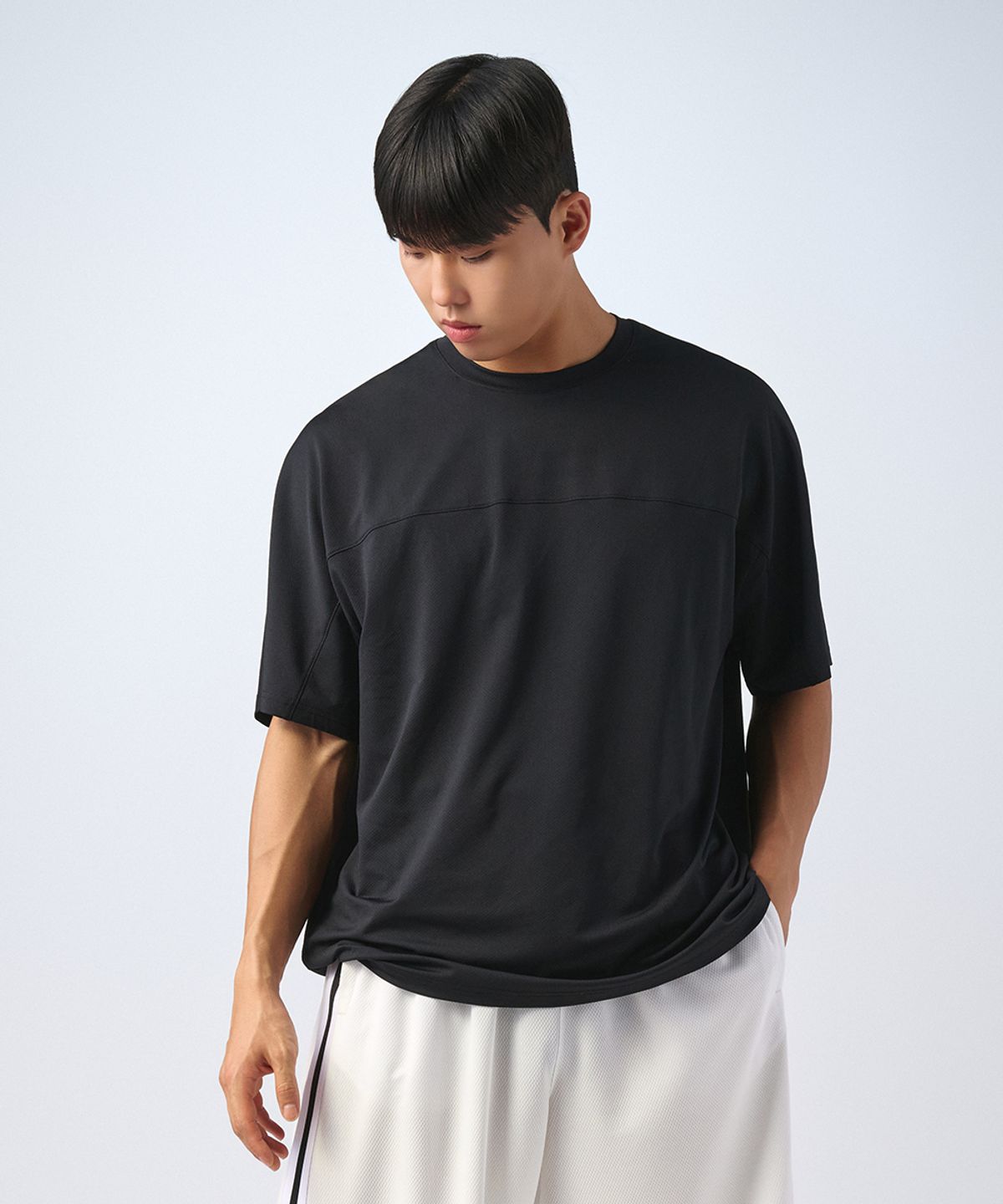 무신사 스탠다드 스포츠(MUSINSA STANDARD SPORTS) 드라이액트 오버핏 숏슬리브 (3color)