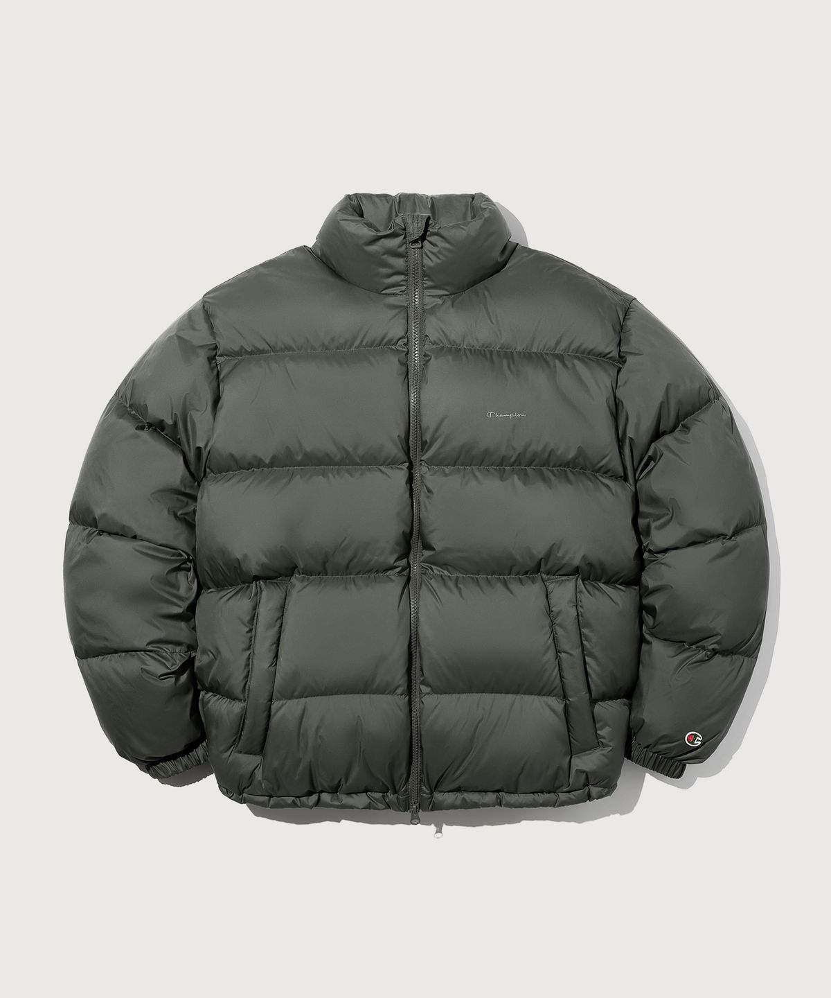 챔피온(CHAMPION) 2WAY 푸퍼 다운 재킷 Khaki