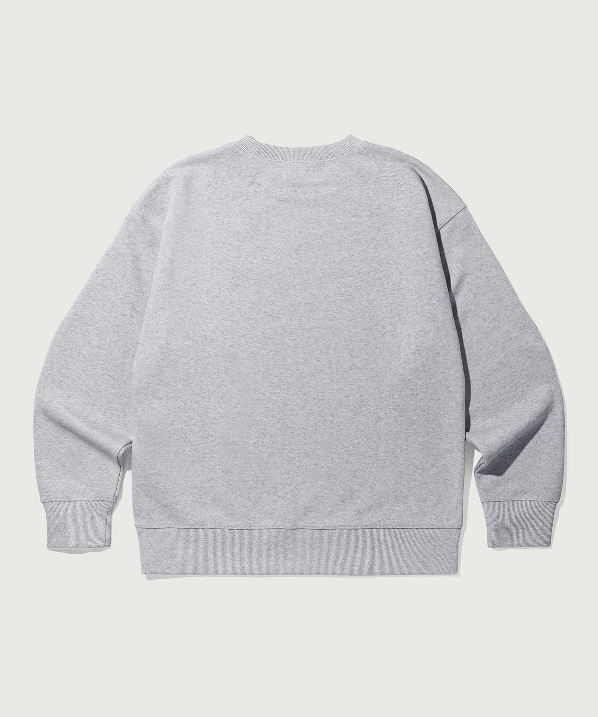 챔피온(CHAMPION) 그래픽 로고 루즈핏 스웨트셔츠 Grey
