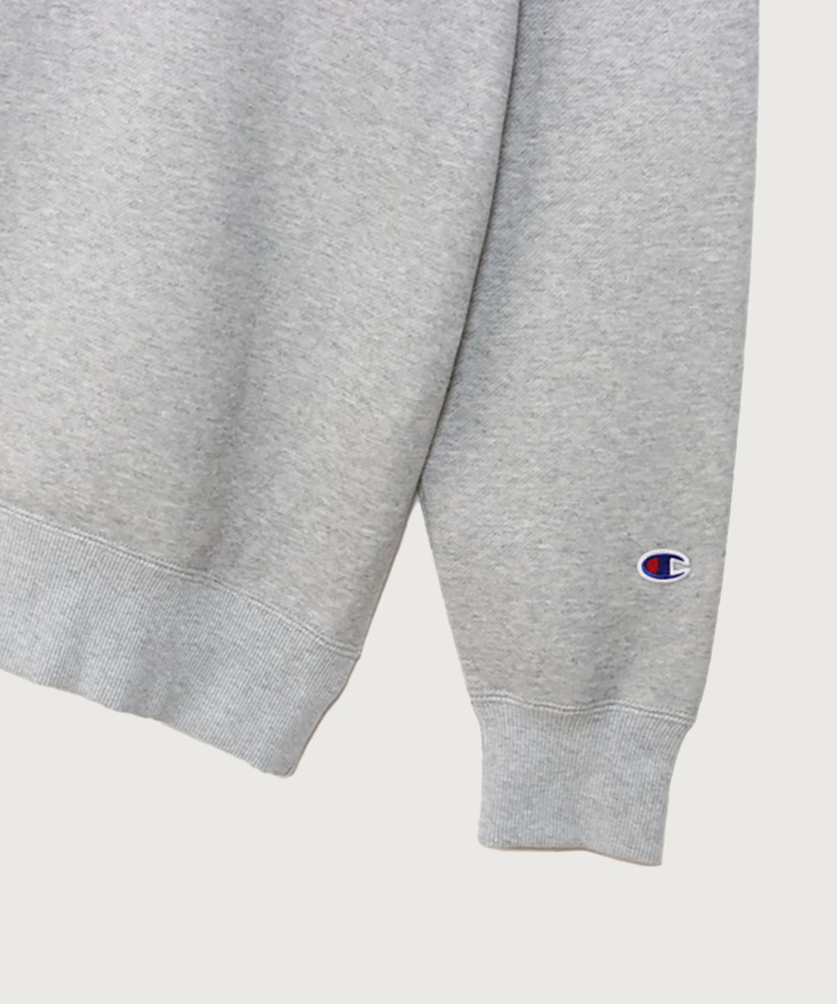챔피온(CHAMPION) C로고 레귤러핏 크루넥 스웨트셔츠 Oxford Grey