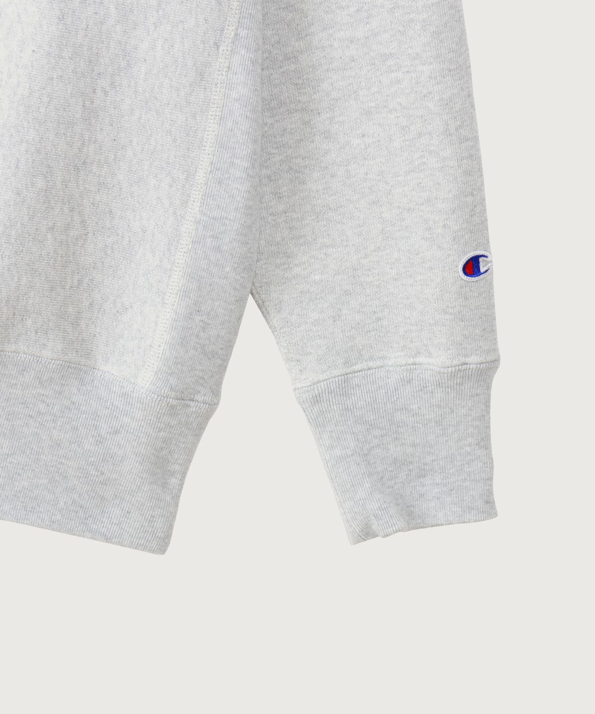 챔피온(CHAMPION) 리버스위브 블루택 루즈핏 시티 스웨트셔츠 Silver Grey