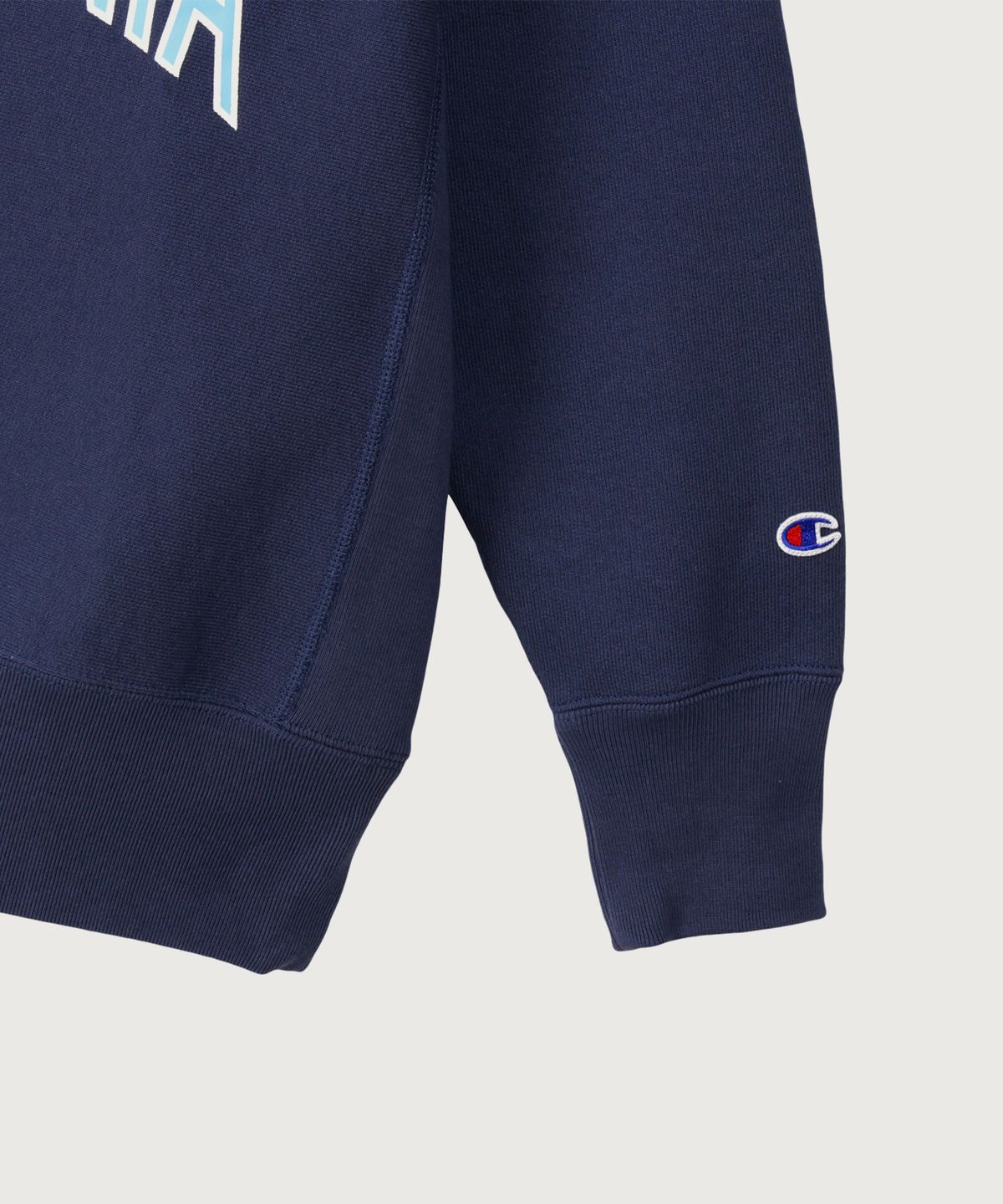 챔피온(CHAMPION) 리버스위브 블루택 루즈핏 시티 스웨트셔츠 Dark Navy