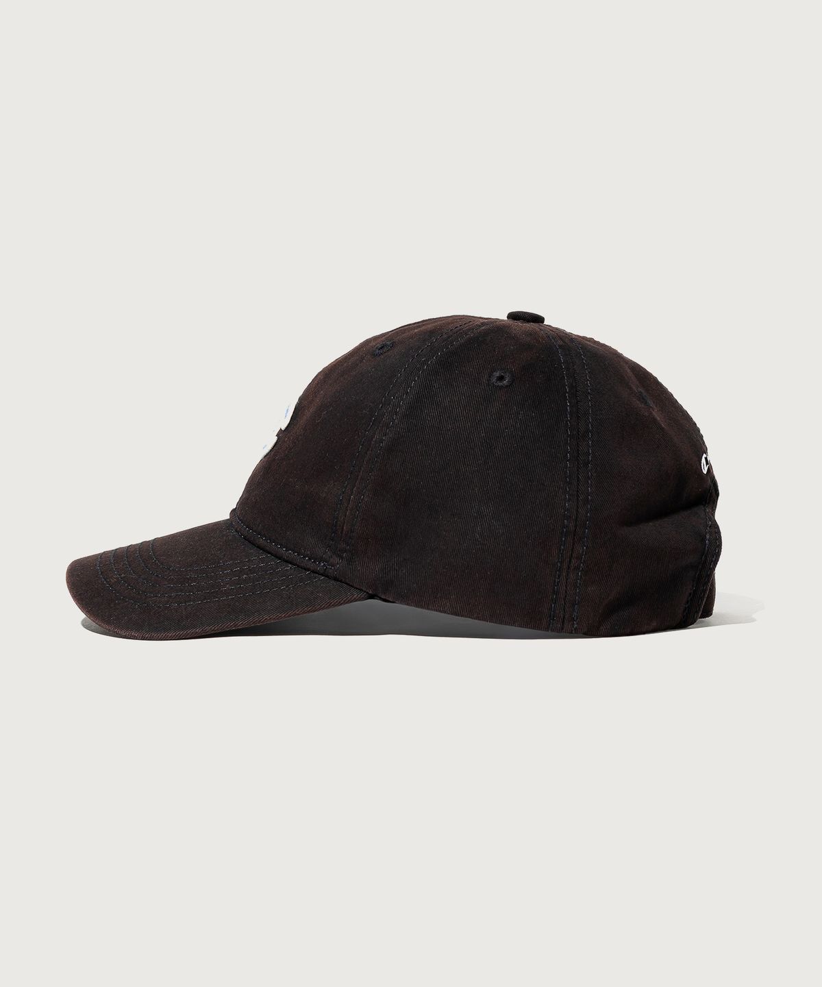 챔피온(CHAMPION) 빅 C로고 워시드 볼캡 Black
