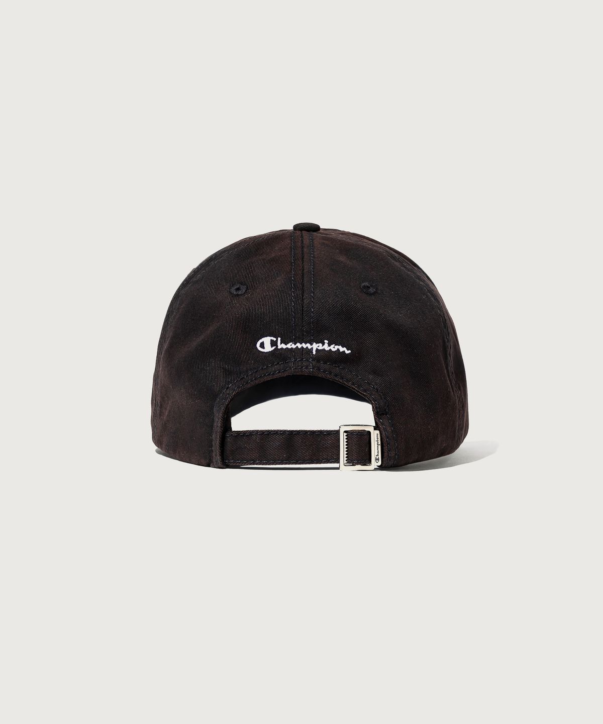 챔피온(CHAMPION) 빅 C로고 워시드 볼캡 Black
