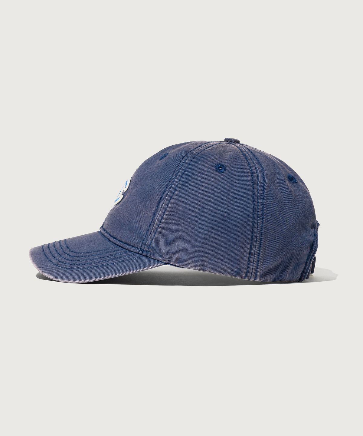챔피온(CHAMPION) 빅 C로고 워시드 볼캡 Navy