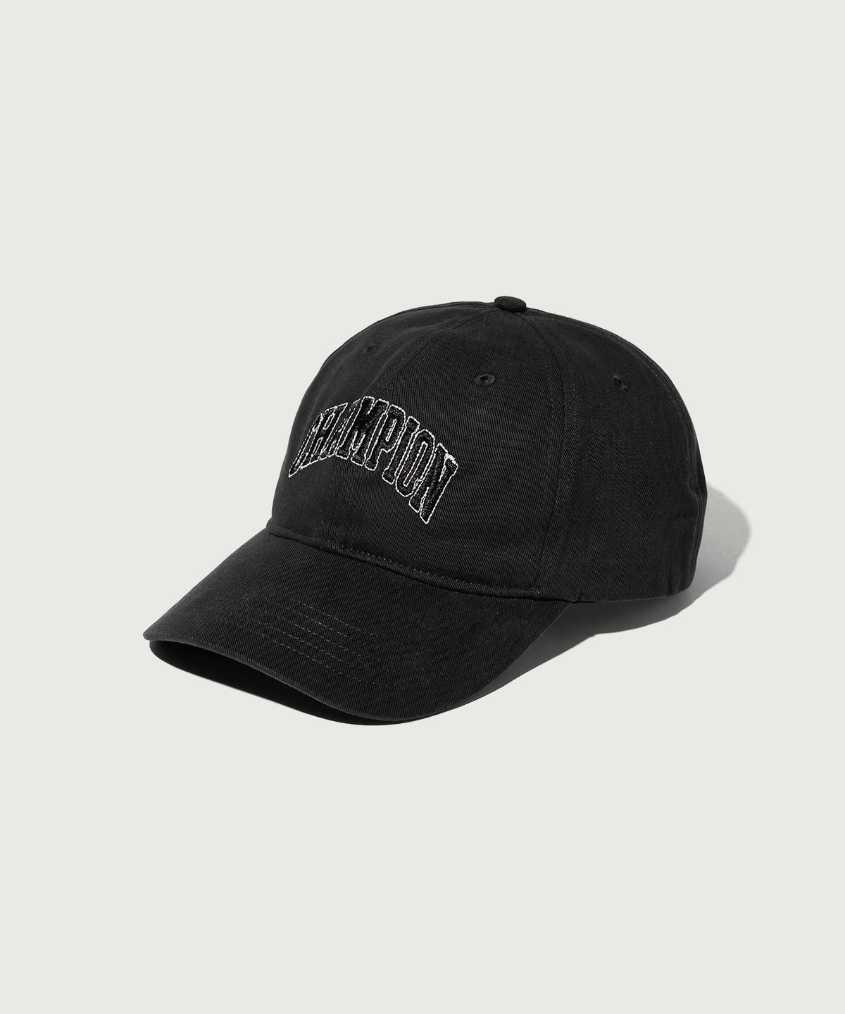 챔피온(CHAMPION) 아치 로고 볼캡 Black