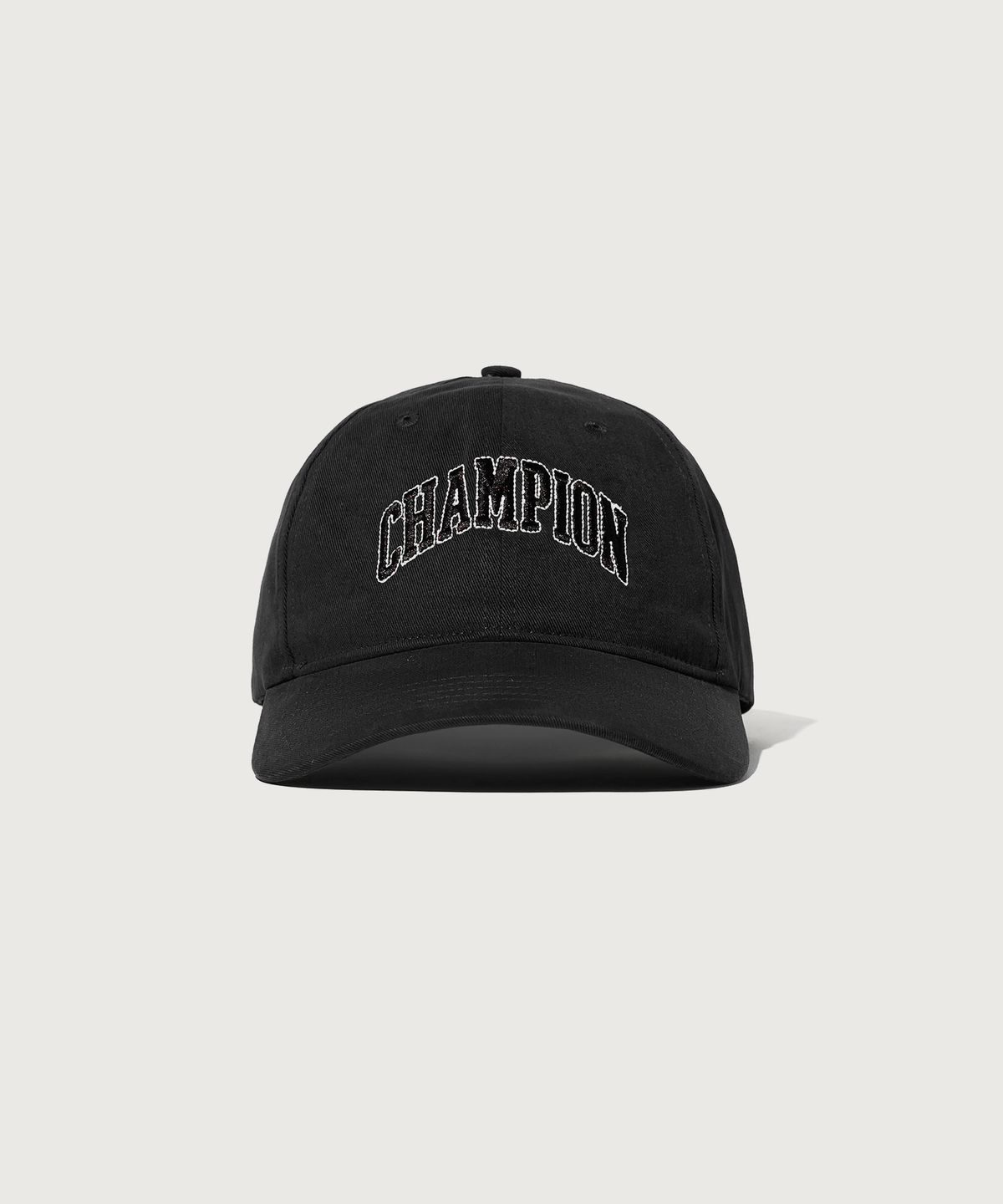챔피온(CHAMPION) 아치 로고 볼캡 Black