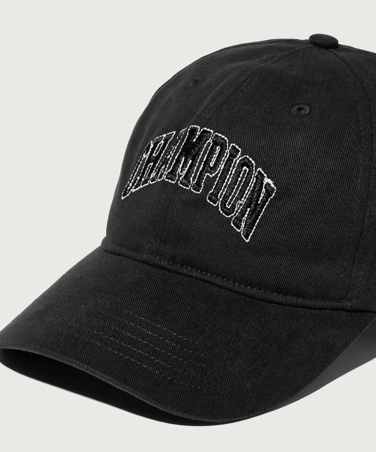 챔피온(CHAMPION) 아치 로고 볼캡 Black