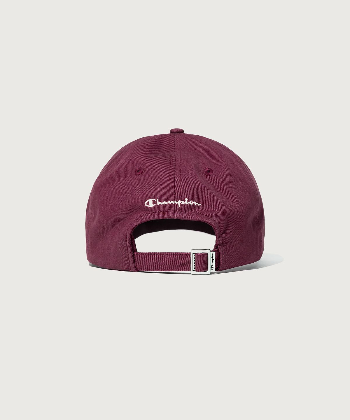 챔피온(CHAMPION) 아치 로고 볼캡 Burgundy