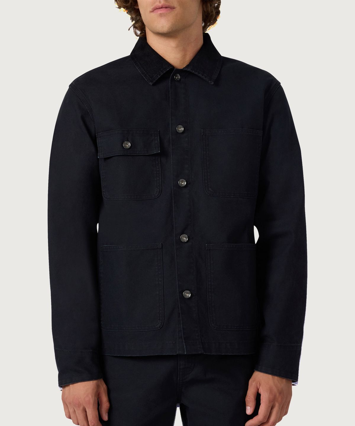 챔피온(CHAMPION) 우븐 워크 재킷 Black