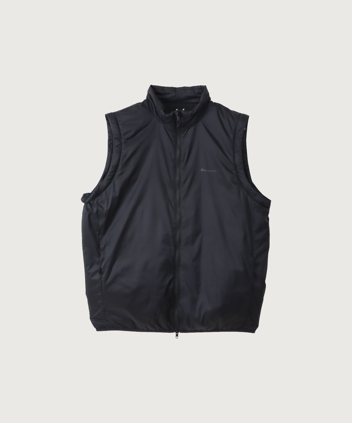 챔피온(CHAMPION) [Black Edition] 컨버터블 풀집업 재킷 Off Black