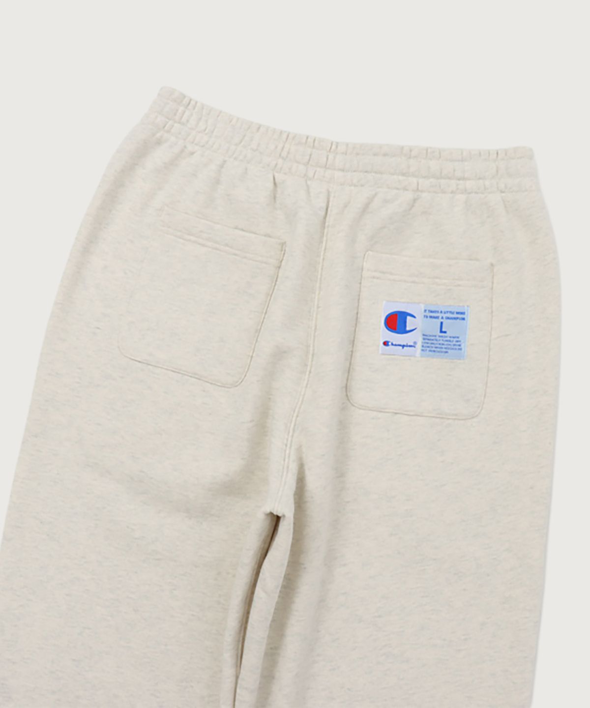 챔피온(CHAMPION) 조그택 스웨트 조거 팬츠 Oatmeal