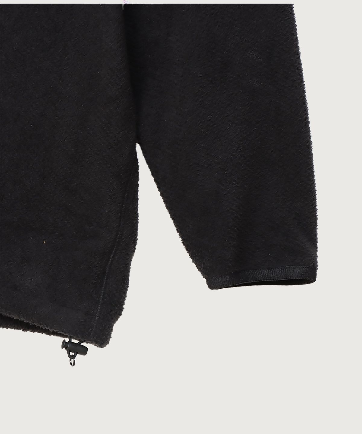 챔피온(CHAMPION) [Black Edition] 하프 집업 플리스 Off Black