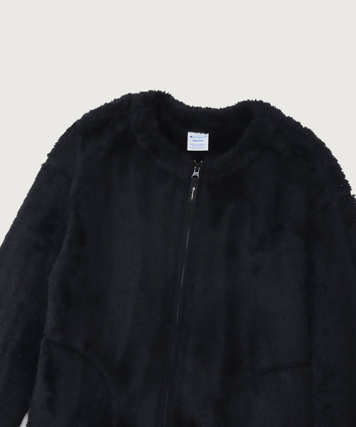 챔피온(CHAMPION) 여성 플리스 집업 재킷 Black