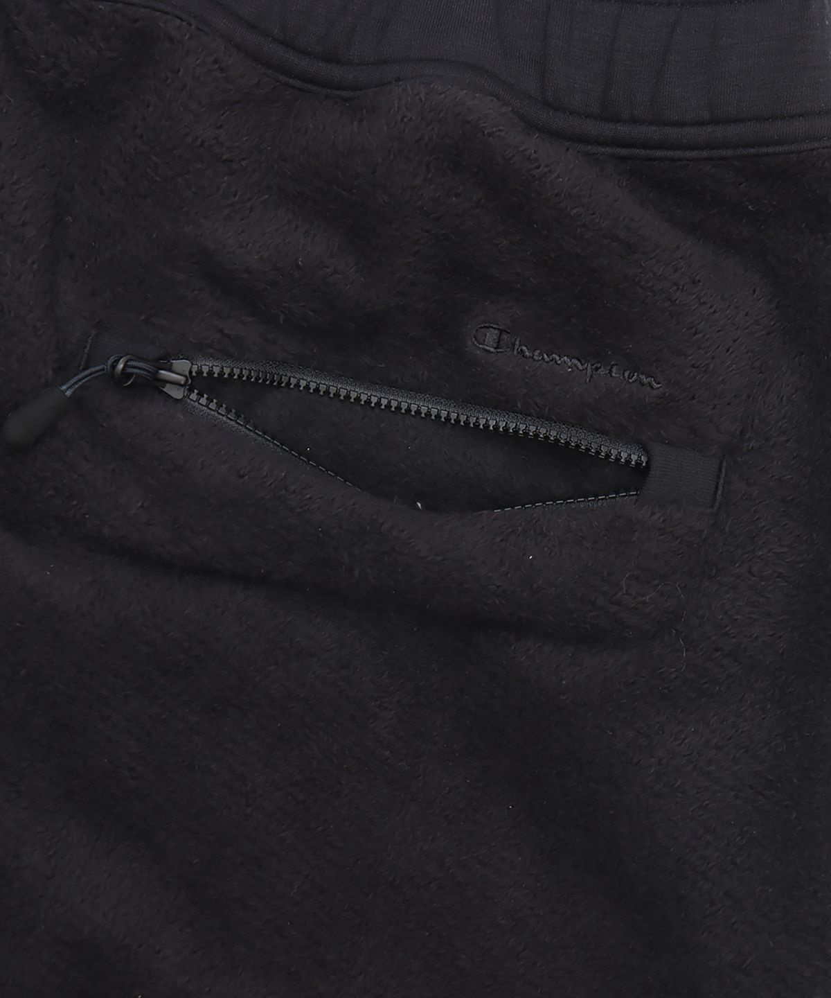 챔피온(CHAMPION) [Black Edition] 릴렉스핏 플리스 조거 팬츠 Off Black