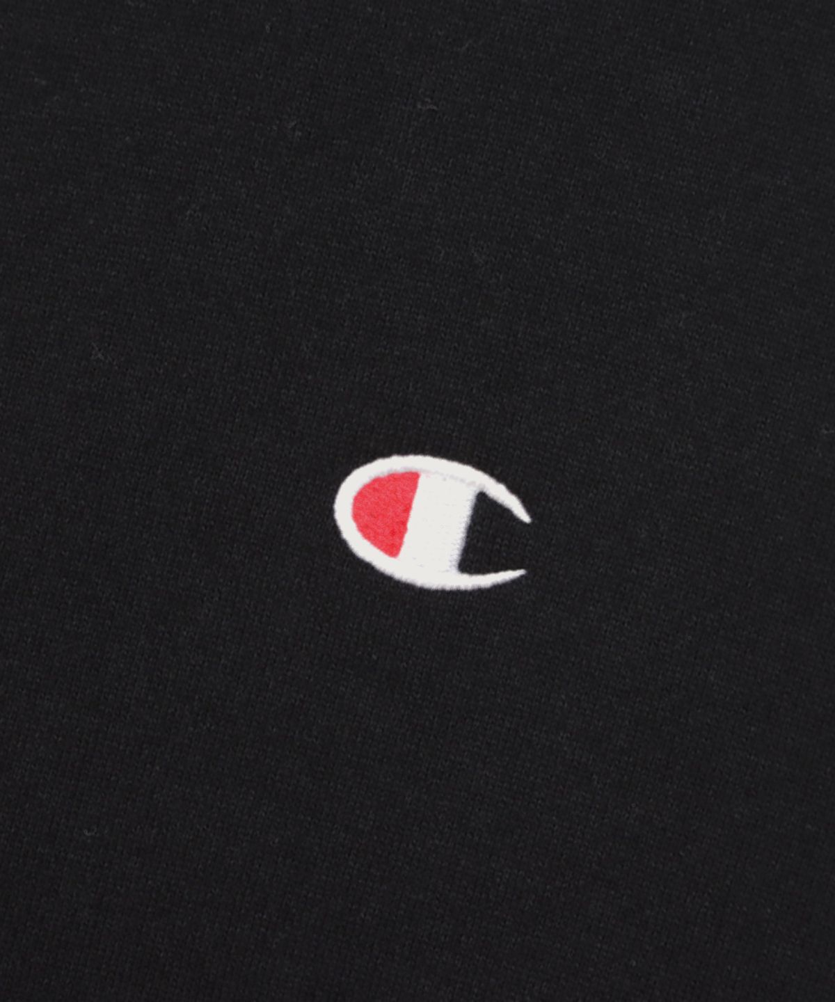 챔피온(CHAMPION) C로고 레귤러핏 후드 집업 Black