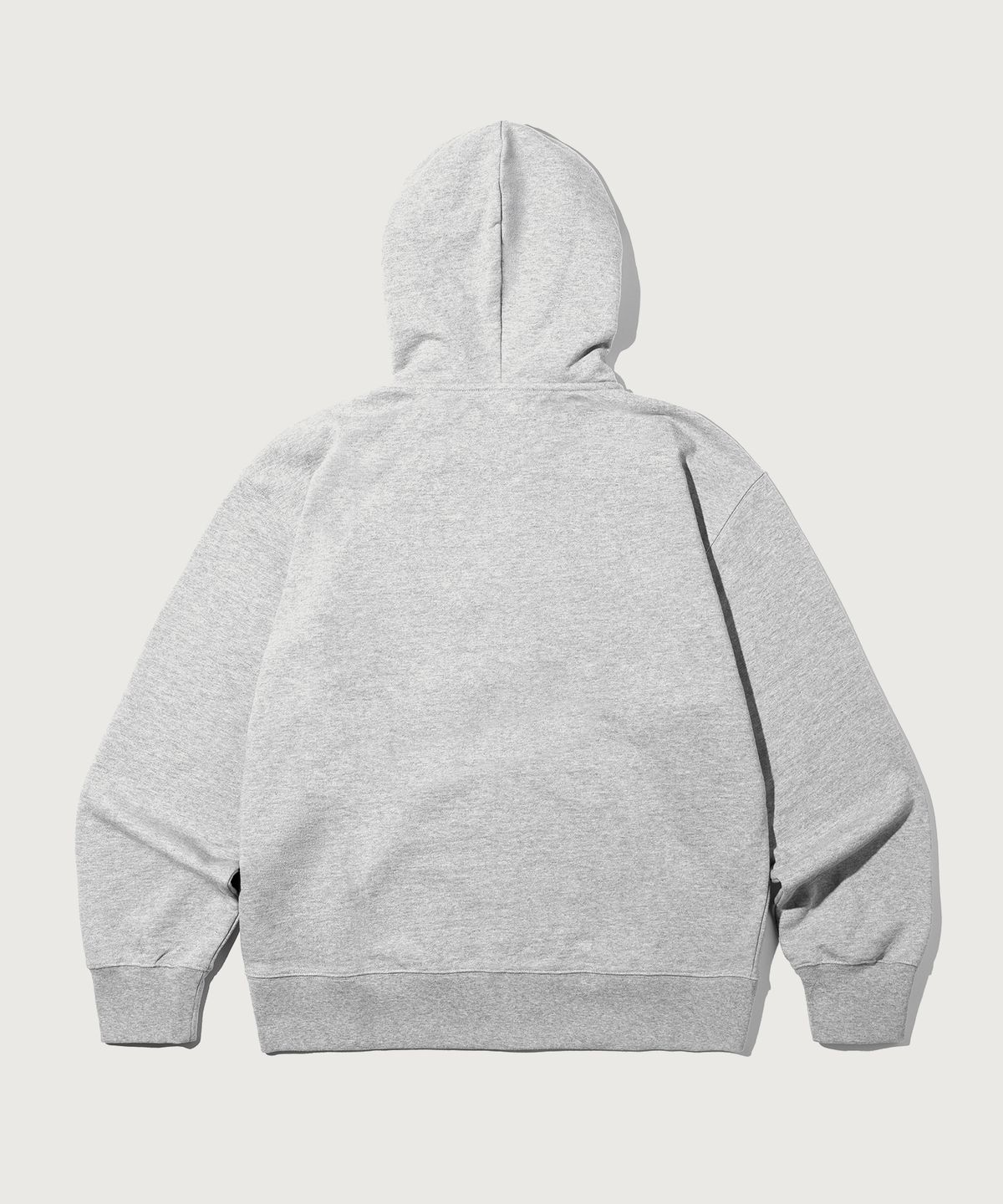 챔피온(CHAMPION) 헤리티지 로고 루즈핏 후드 집업 Grey