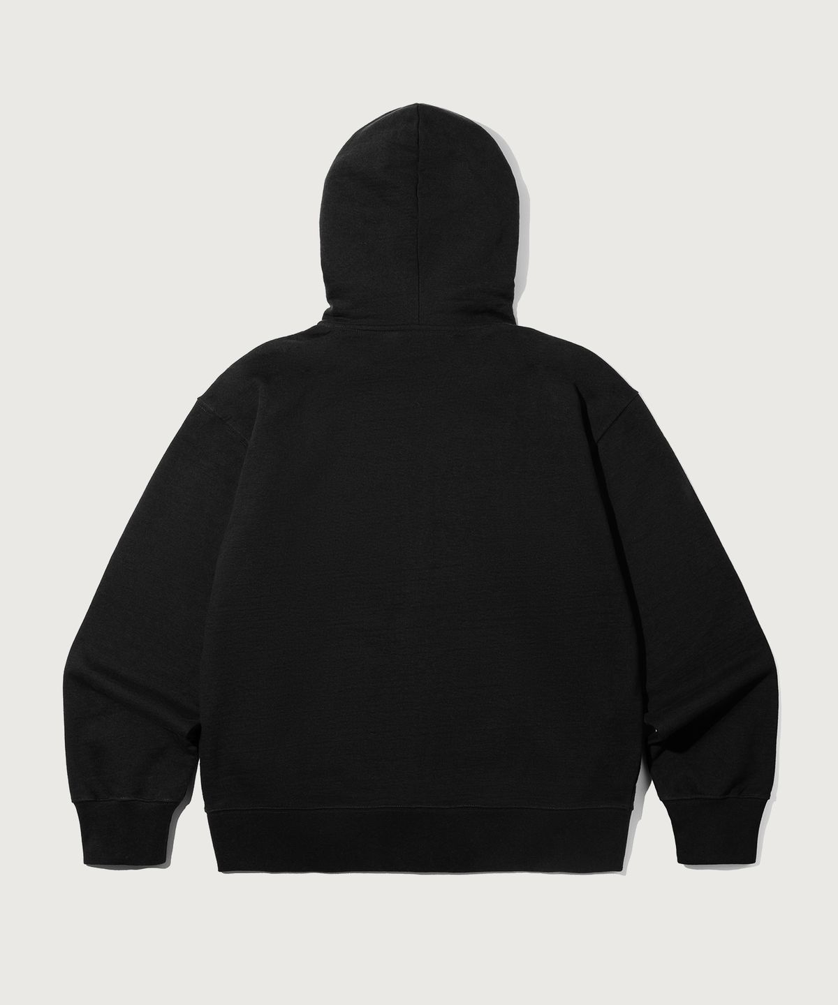 챔피온(CHAMPION) 헤리티지 로고 루즈핏 후드 집업 Black