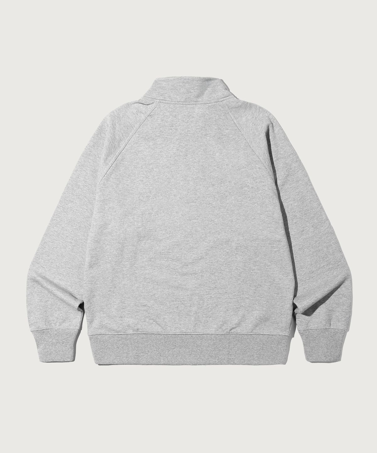 챔피온(CHAMPION) 헤리티지 로고 루즈핏 하프 집업 Grey