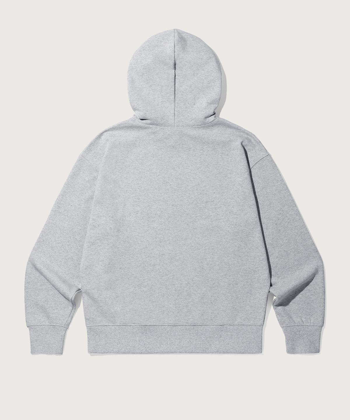 챔피온(CHAMPION) 그래픽 로고 루즈핏 후드 티셔츠 Grey