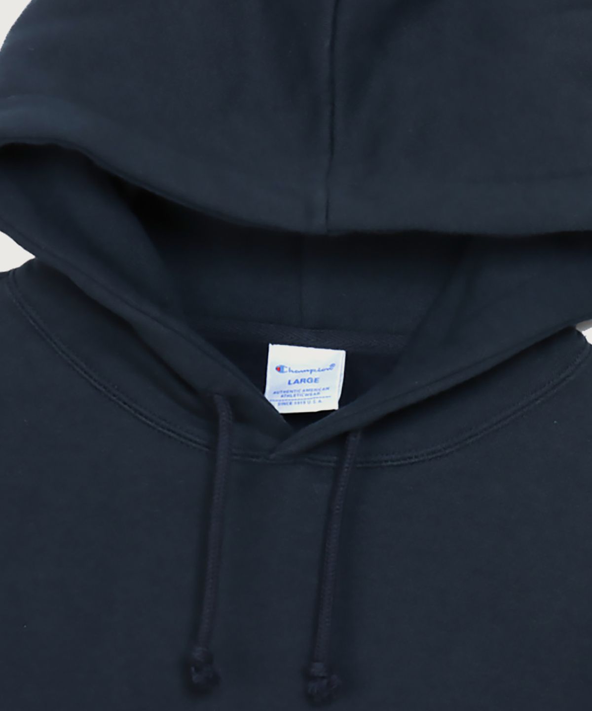 챔피온(CHAMPION) C로고 레귤러핏 후드 티셔츠 Navy