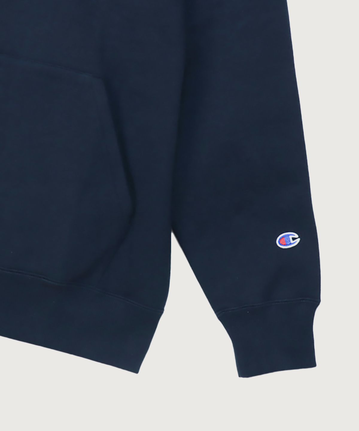 챔피온(CHAMPION) C로고 레귤러핏 후드 티셔츠 Navy