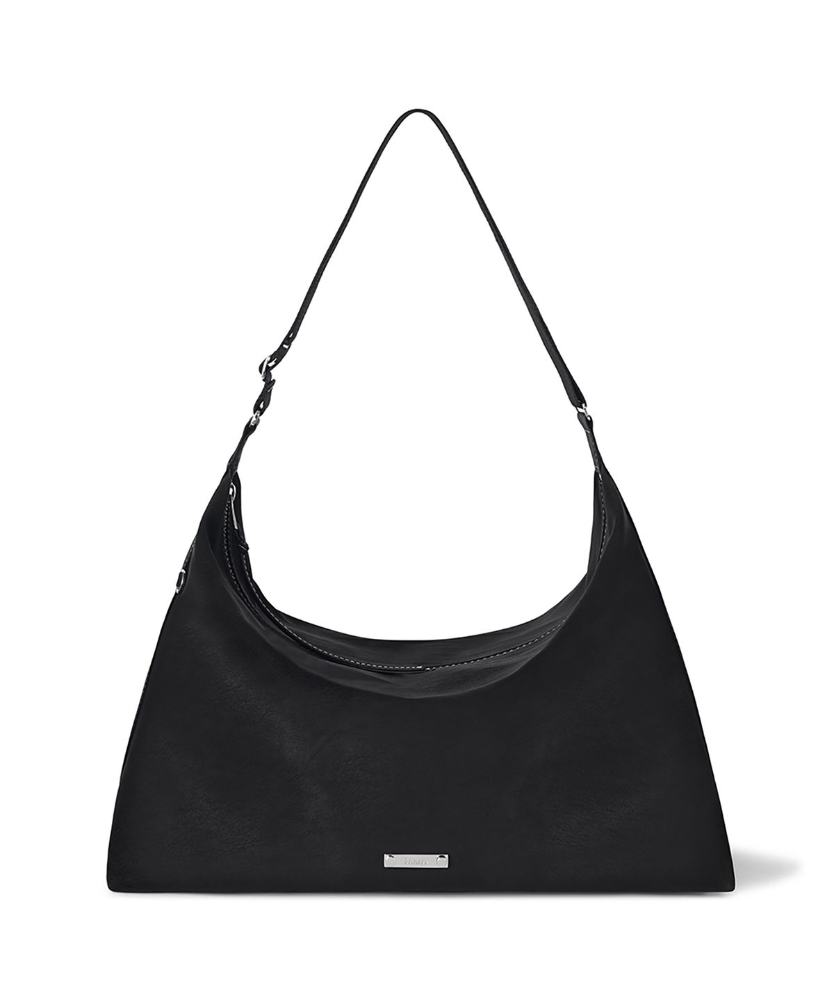페넥(FENNEC) ROOMY HOBO BAG - NUBUCK BLACK