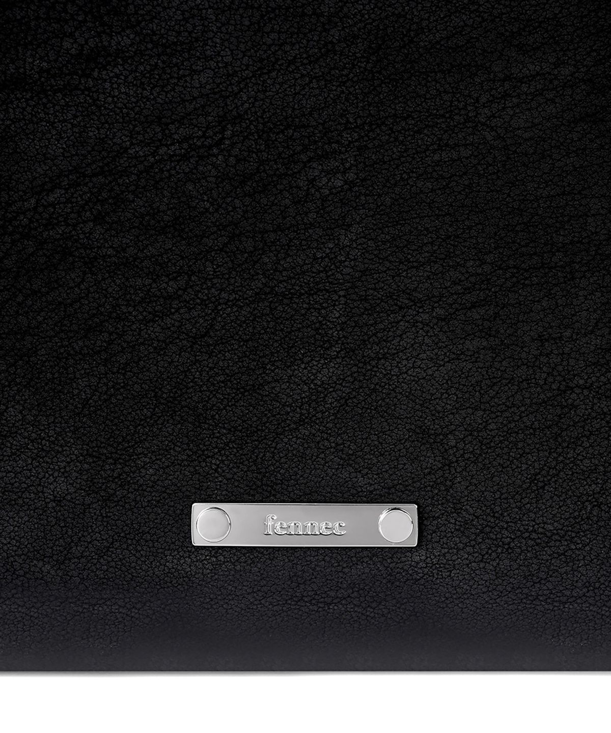 페넥(FENNEC) ROOMY HOBO BAG - NUBUCK BLACK