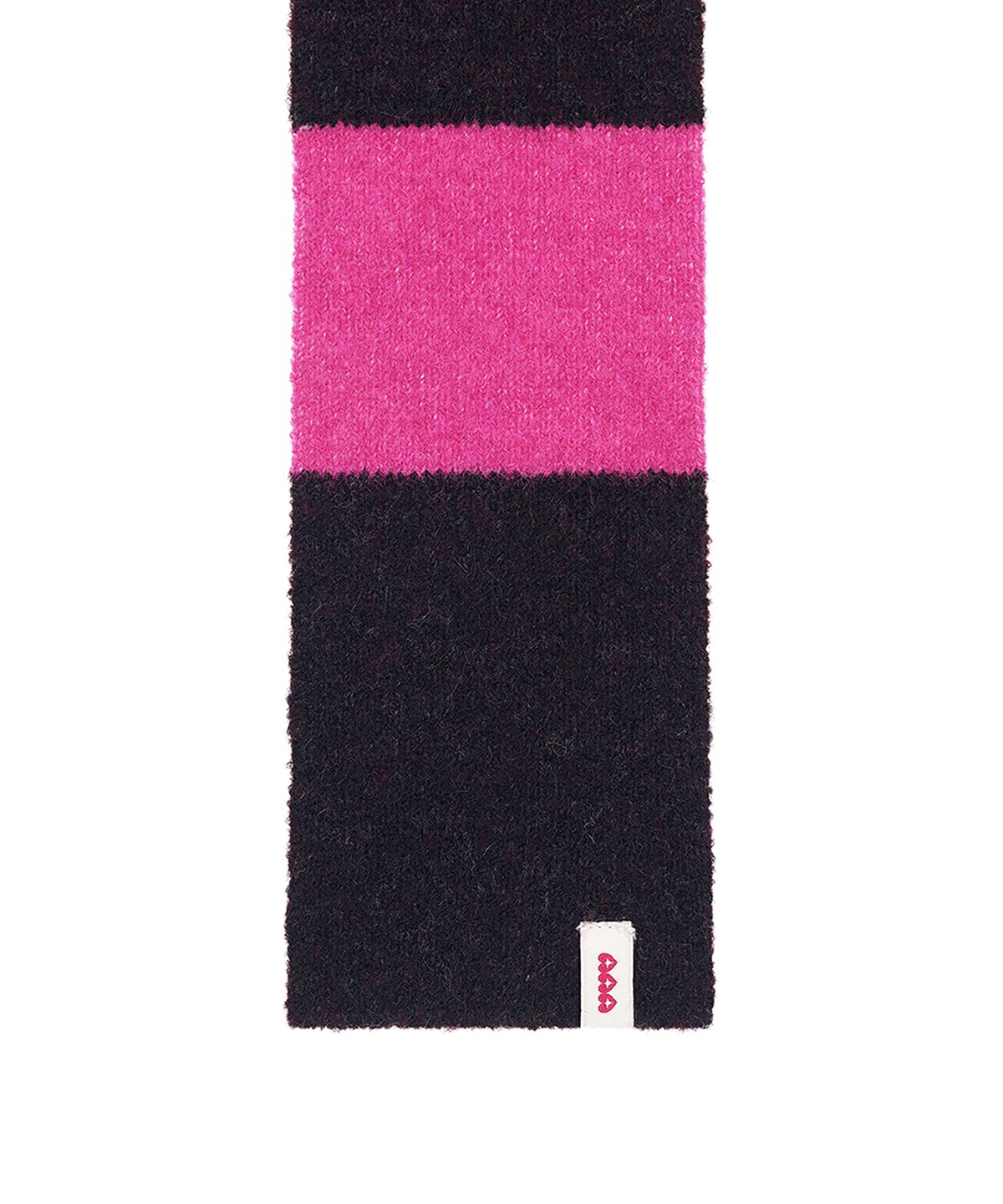 페넥(FENNEC) BORDER STRIPE MUFFLER - PLUM