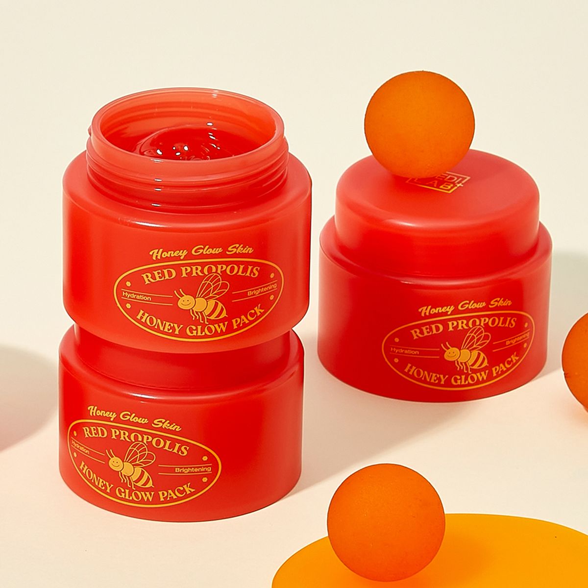 데이셀코스메틱(DAYCELLCOSMETICS) 메디 랩 레드 프로폴리스 꿀광 팩 100ml